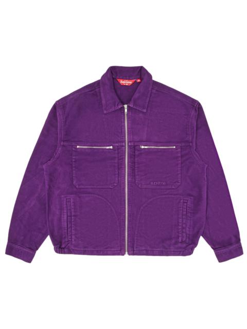 Supreme Supreme Moleskin Work Jacket 'Purple'