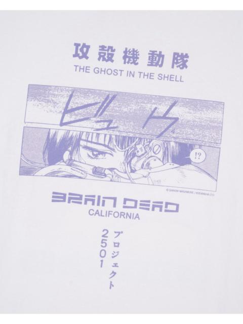 BRAIN DEAD GHOST iN THE SHELL FiLM TEE JAPAN CYBERPUNK NOiR MANGA ANiME