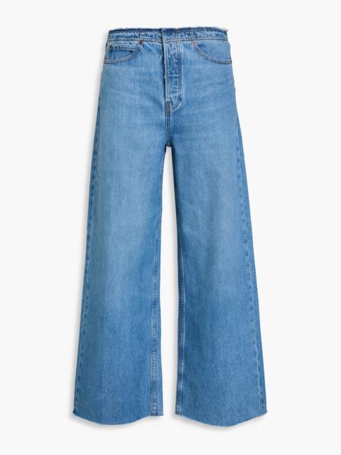 FRAME Le Low Baggy high-rise wide-leg jeans