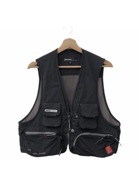 Other Designers Japanese Brand - GREATBANFF FOR THE REAL FISHING TANK TOP MULTI POCKET DAIWA