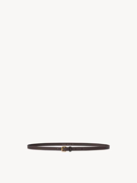 The Row Mini Belt in Leather