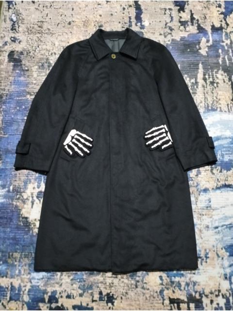 Yohji Yamamoto Yohji Yamamoto Studio By D'urban Pure Cashmere Trenchcoat