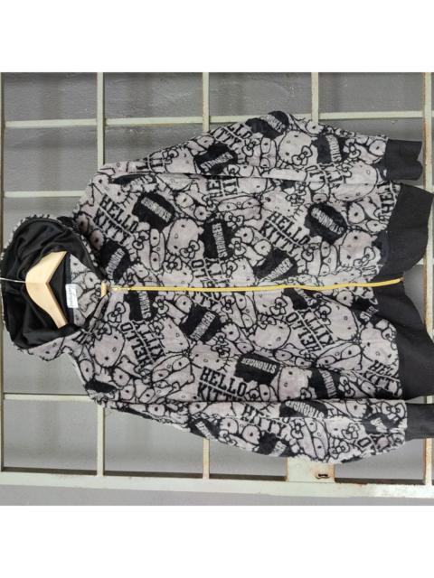 Other Designers Cartoon Network - Hello Kitty Full Print Fleece Hoodie Sweater