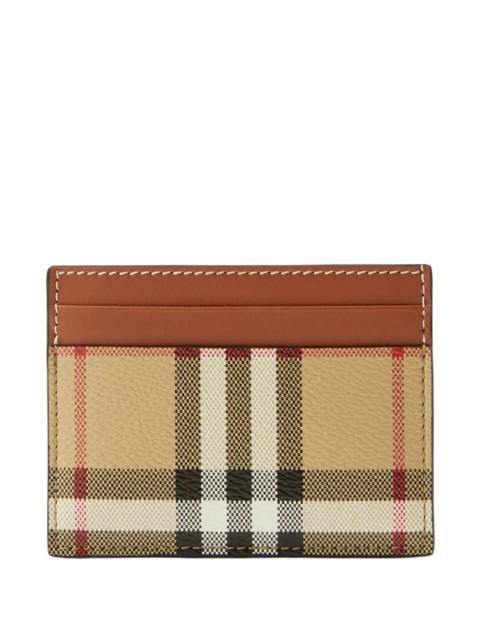 Burberry Burberry Women Sandon Check Card Case