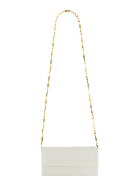 Bottega Veneta Women Braided Wallet With Chain