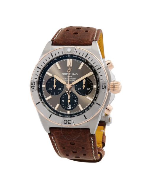 BREITLING Breitling Chronomat B01 42 Triumph Chronograph Automatic Grey Dial Men's Watch TB0134101M1X1