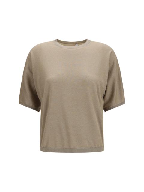 Brunello Cucinelli Brunello Cucinelli Cashmere Silk Sweater Brown Women