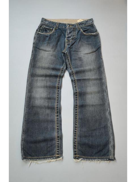 Other Designers Vintage - Stitchs Alabama Crow Loose Denim Jeans
