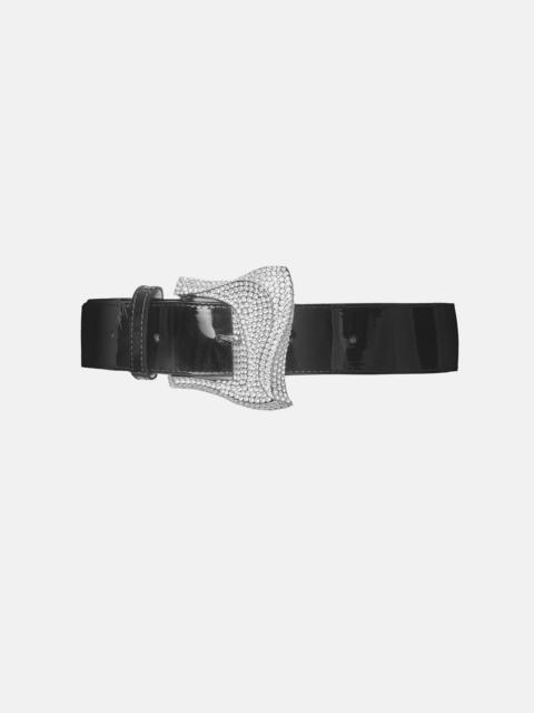 POSTER GIRL DIANA BELT PATENT LEATHER BLACK