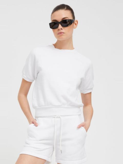 SPRWMN WHITE RAGLAN SWEATSHIRT