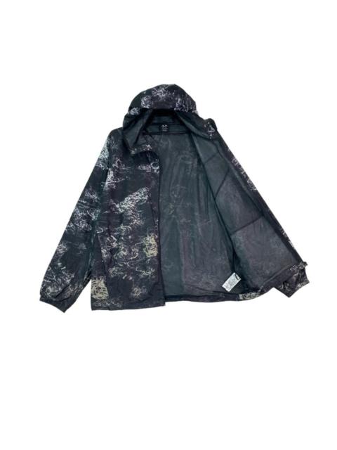 Rare OAKLEY acid wash camo shell windbreaker jacket