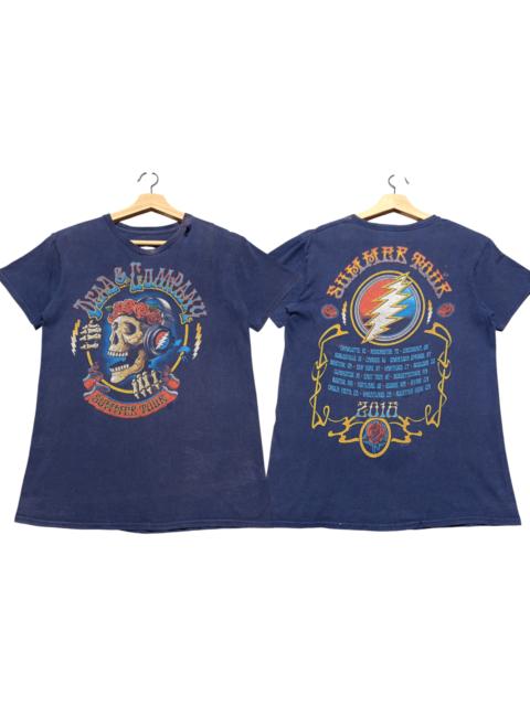 Other Designers Band Tees × Grateful Dead - Vintage Y2K Distressed Grateful Dead Liquid Blue Shirt
