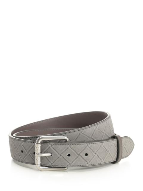 Bottega Veneta Bottega Veneta Men Intrecciato Stamp Belt