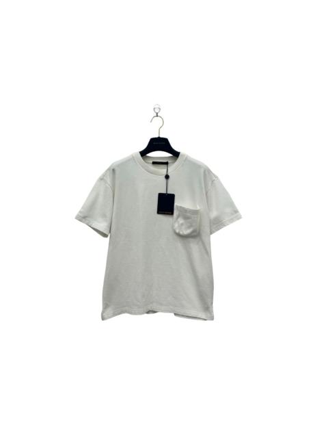 Louis Vuitton Louis Vuitton LV White Short-Sleeve Shirt with All-Over Pocket Print