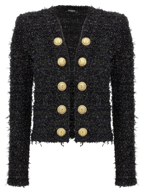 Balmain Balmain Women Lurex Tweed Blazer