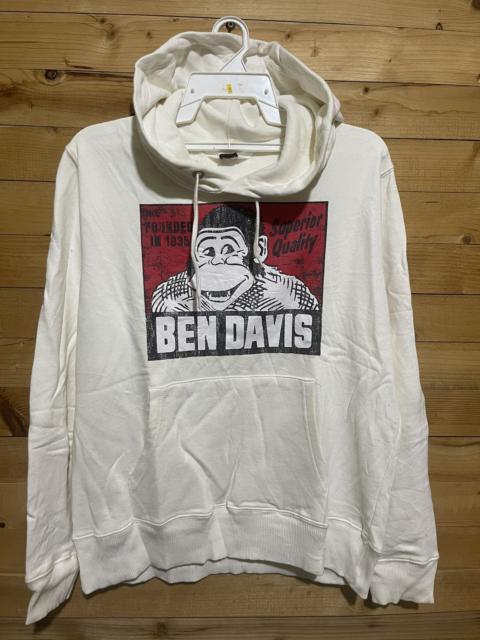 Other Designers Ben davis white hoodie
