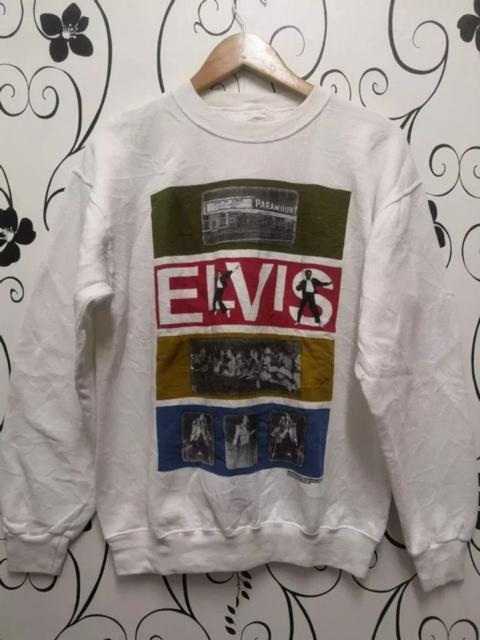 Other Designers Vintage Elvis Presley Sweatshirt Live On stage Rare
