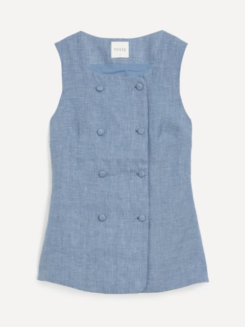 POSSE Thea Blue Steel Vest
