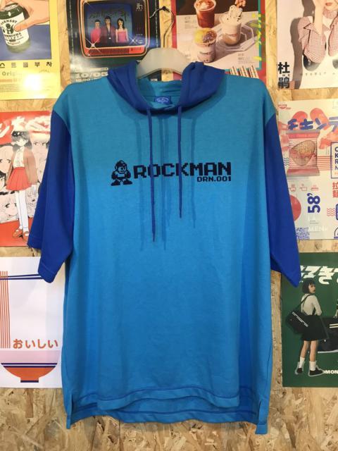 Other Designers Anime × Japanese Brand × Other - Rockman Capcom Hoodie Short Sleeve