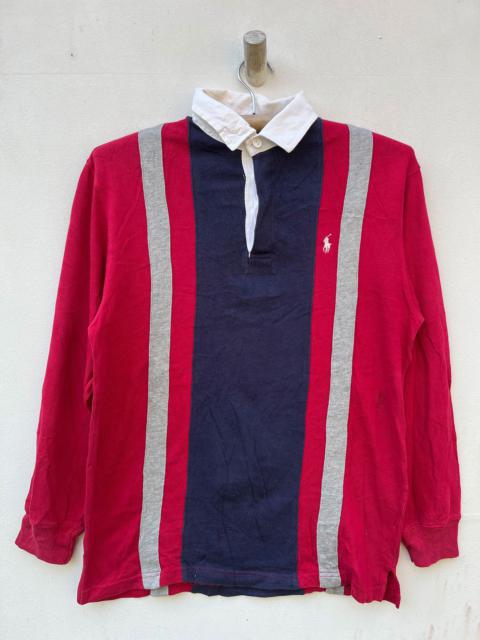 Other Designers Vintage Polo Ralph Lauren Color Blocking Vertical Patches