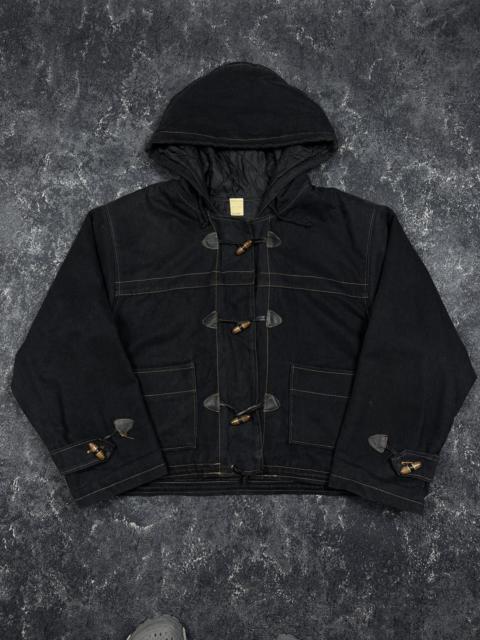 Other Designers Le Grande Bleu (L.G.B.) - Y2K LGB IfSixWasNine In The Attic Style Hooded Black Jacket