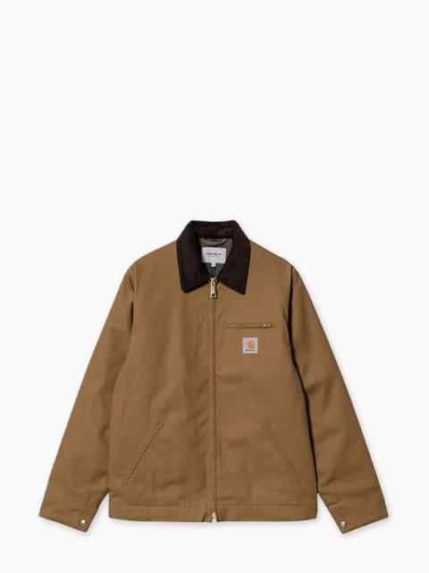 Carhartt CARHARTT WIP DETROIT JACKET WINTER DEARBORN CANVAS RIGID HAMILTON BROWN/TOBACCO
