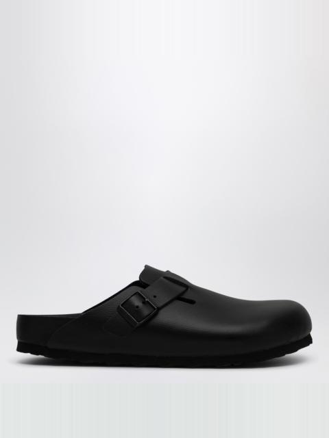 BIRKENSTOCK Boston slipper black in smooth leather
