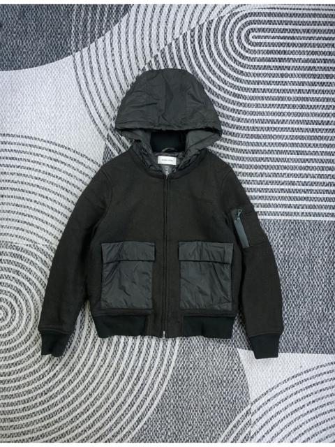 Other Designers Global Work Tactical Varsity Padded Hoodies Jacket