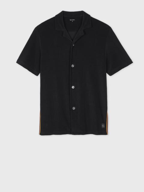 Paul Smith Black Towelling Lounge Shirt