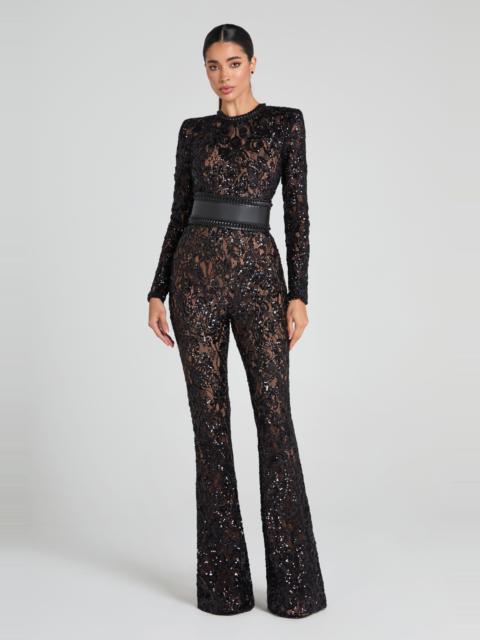 NADINE MERABI Bella Black Jumpsuit