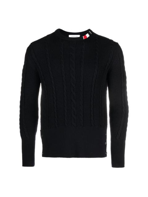 Thom Browne striped virgin wool shirt