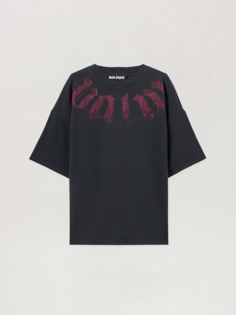 Palm Angels Big Neck Logo Loose T-Shirt