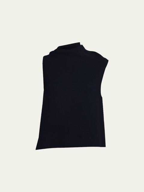 Vince Draped Asymmetric Top