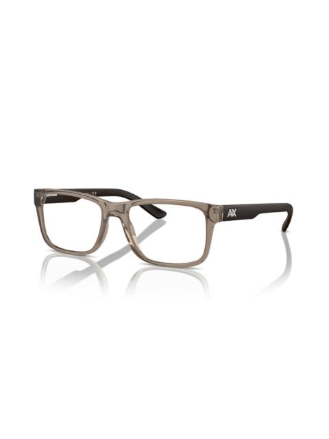 Other Designers Armani Exchange Demo Square Men's Eyeglasses AX3016 8011 53