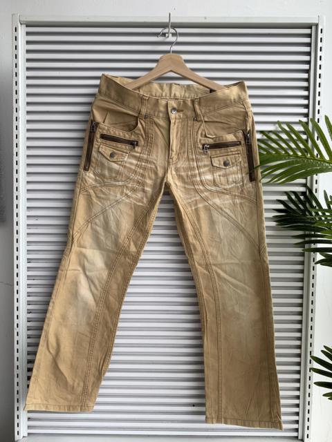 Other Designers Rare - Semantic Design Multi Pocket Style Denim Jeans Pant