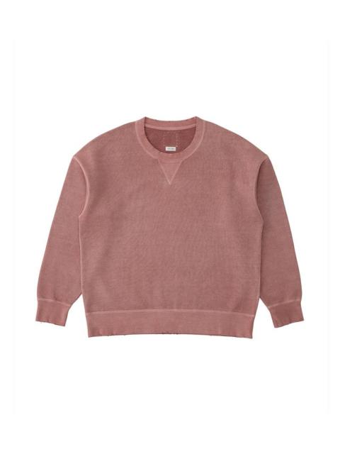 visvim JUMBO SB SWEAT L/S (U.D.) RED