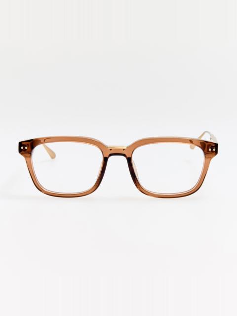 LINDA FARROW Mauro Optical in Brown