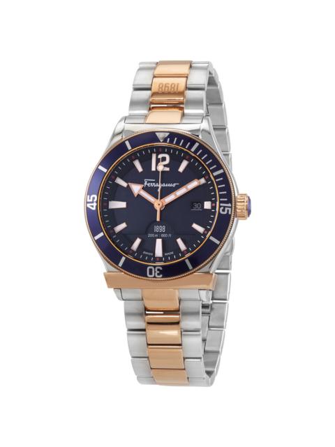 FERRAGAMO Ferragamo Quartz Blue Dial Men's Watch SFFN00120