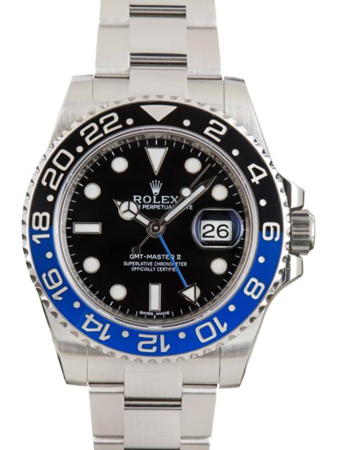 ROLEX Men's Rolex GMT-Master II Ref 116710 Ceramic Bezel