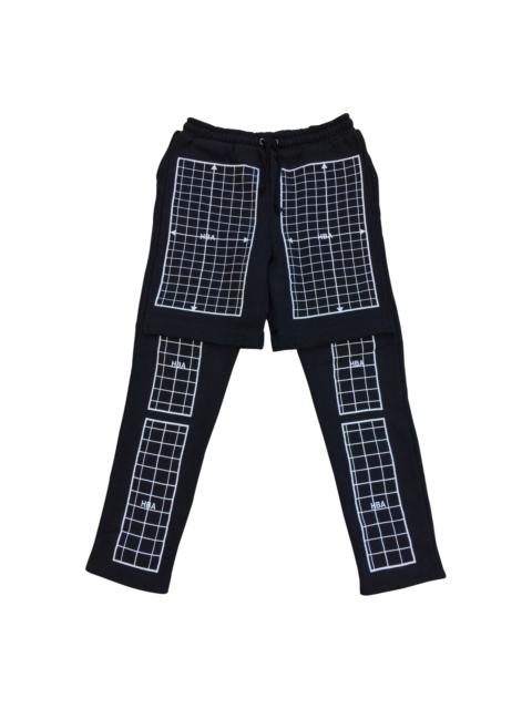 Hood By Air Layered Shorts/Sweatpants