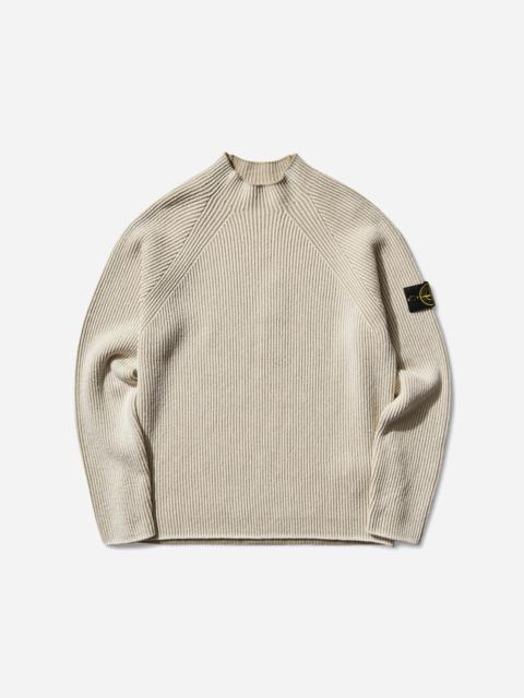 Stone Island Men's Vanisè Wool Crewneck Sweater Ivory
