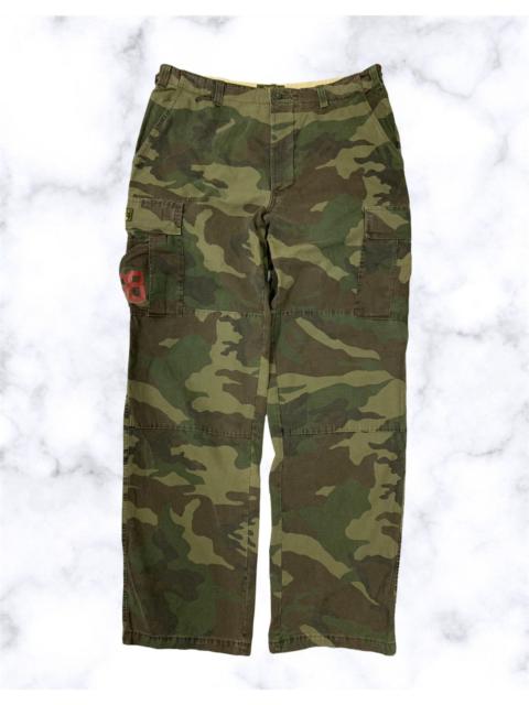 Other Designers Franklin & Marshall Cortez Camo Cargo Baggy Pants