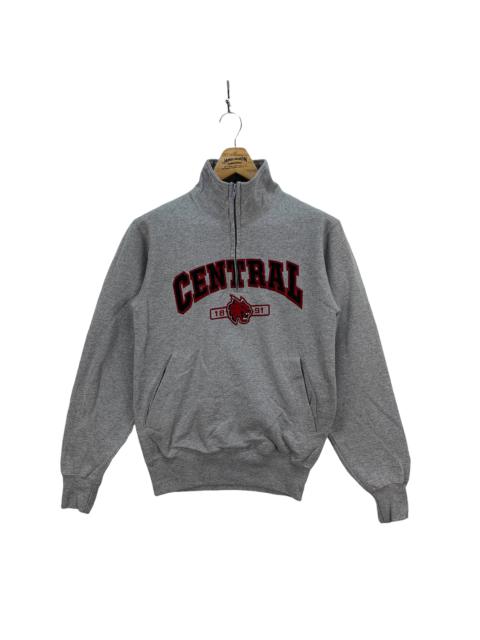 Champion Central Big Logo Turtle Neck Sweatshirts #3920-135