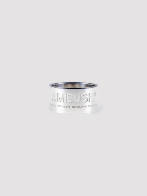 Ambush AMBUSH BAND RING LARGE
