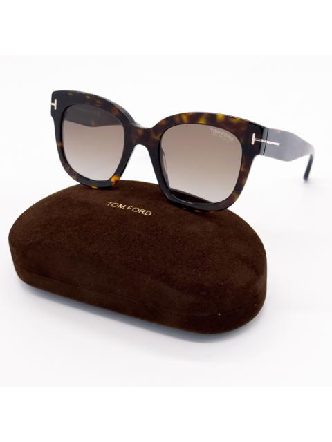 TOM FORD NEW TOM FORD BEATRIX-02 TF613 POLARIZED 52H SUNGLASSES