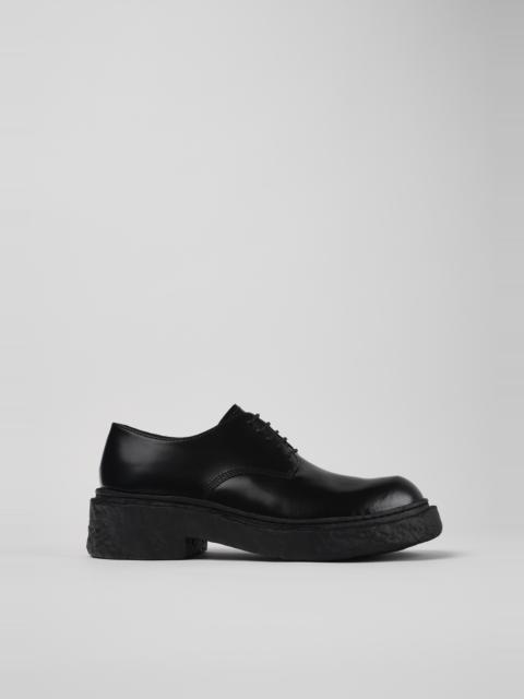 CAMPERLAB Black Leather Bluchers