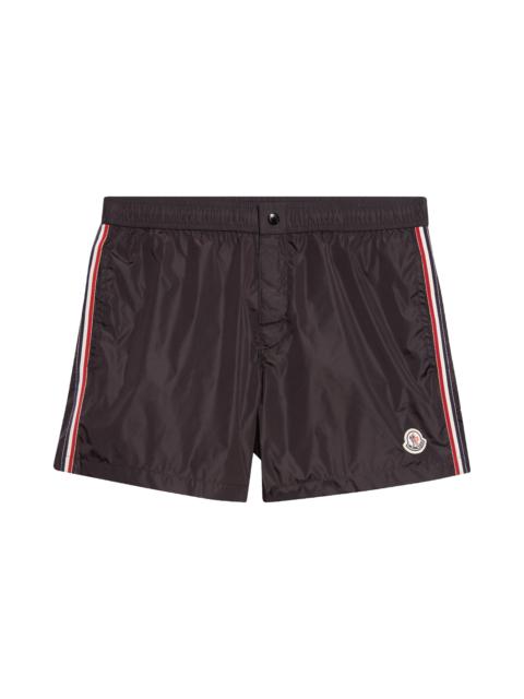 Moncler Moncler Boxer Mare Swim Shorts in Black at Nordstrom
