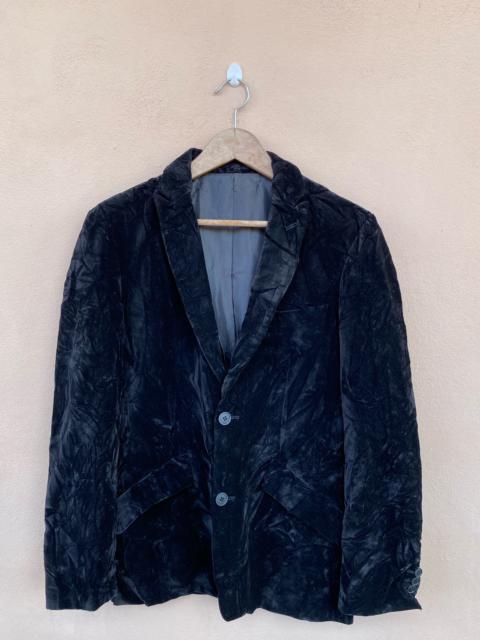 Other Designers Vintage - PPFM VELVET BLACK JACKET
