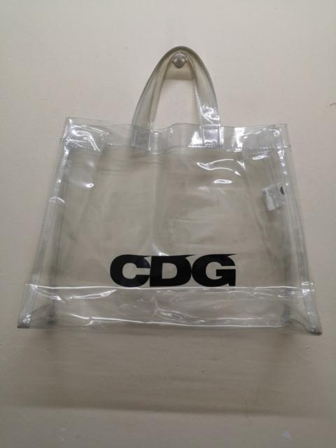 Other Designers CDG CDG CDG - Comme Des Garçons CDG Clear Vinyl PVC Tote Bag