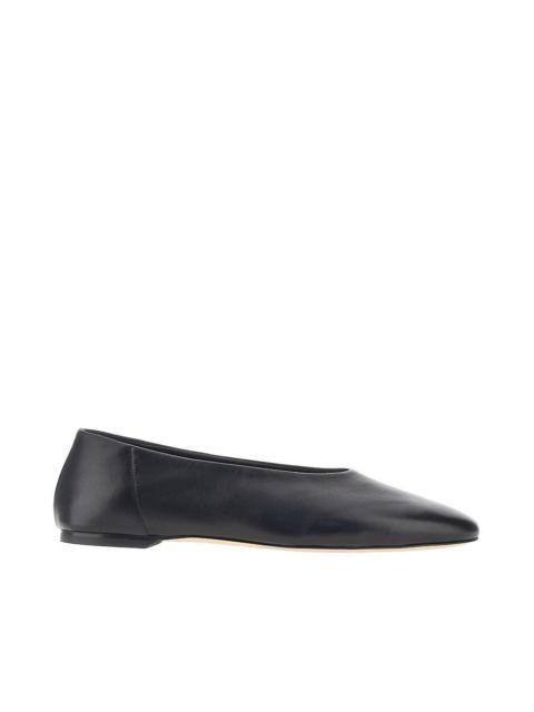 TOTEME Toteme Nappa Leather Flat Ballerinas Black